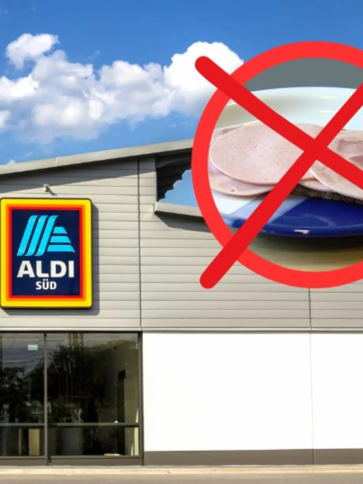 Aldi Süd schmeißt Billig-Wurst aus den Regalen.