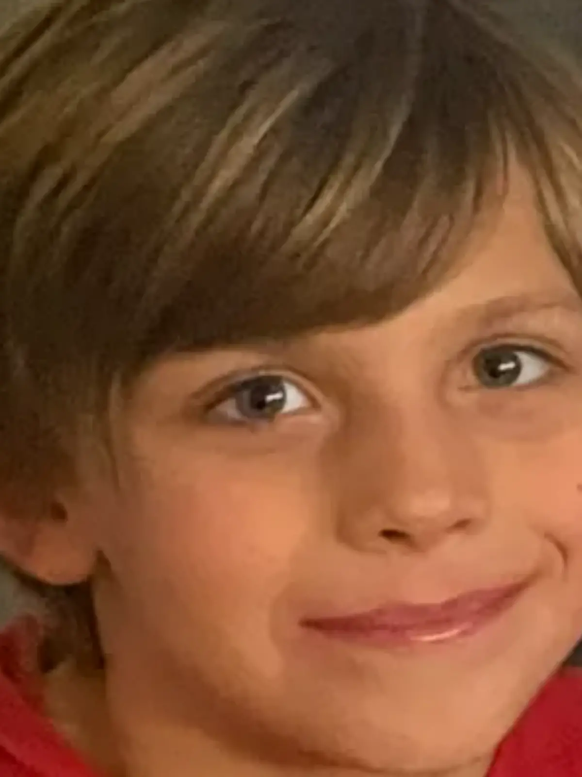Ein kleiner Junge im Portrait.