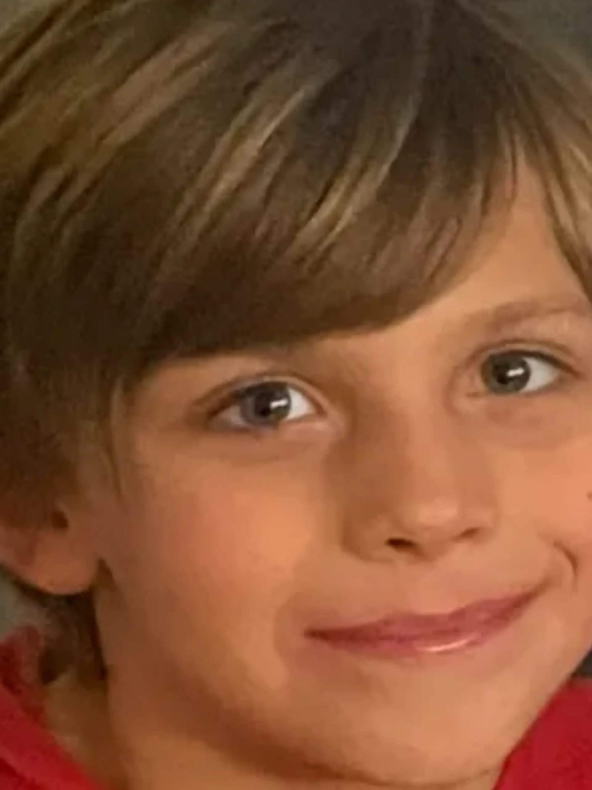 Ein kleiner Junge im Portrait.