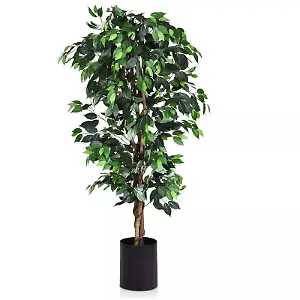 Künstlicher Ficus-Baum mit Topf (180 Zentimeter groß)