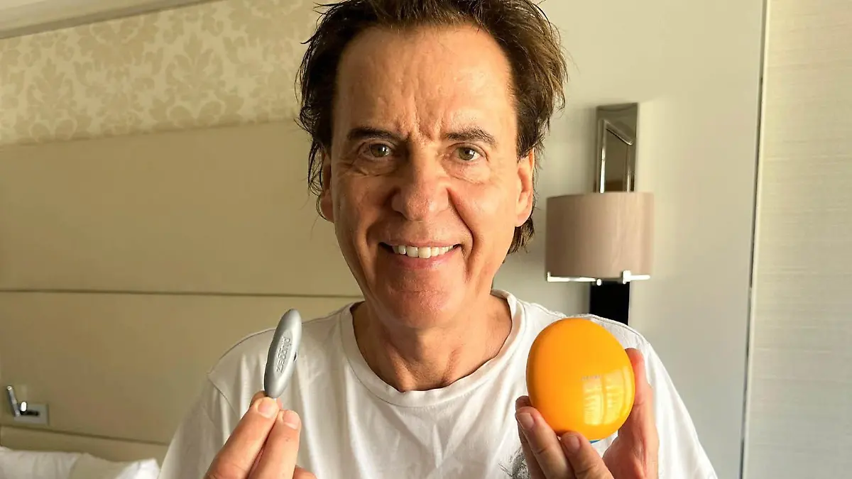 Jörg Dahlmann und seine Luxusgegenstände.