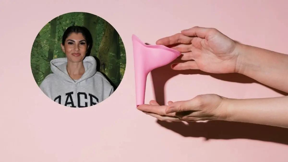 Yeliz Koch nimmt eine Urinella als Luxusartikel mit in den Dschungel.