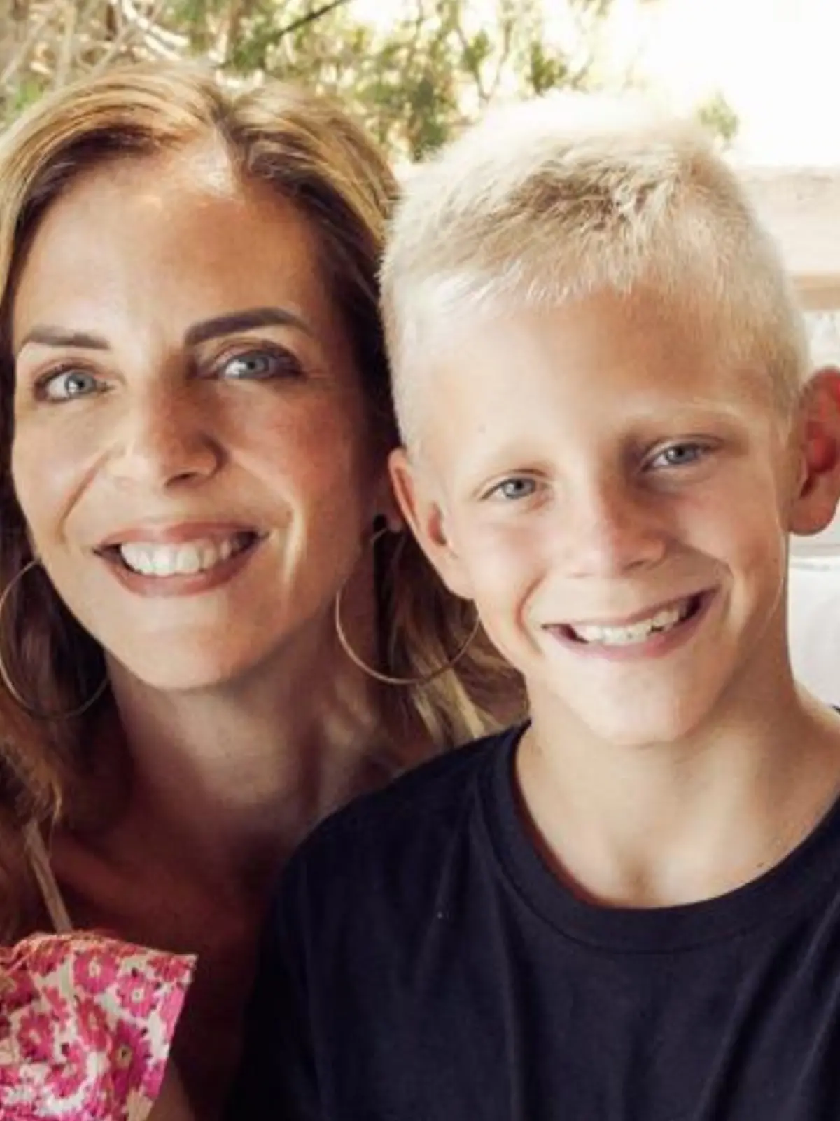 Danni Büchner und ihr Sohn Diego