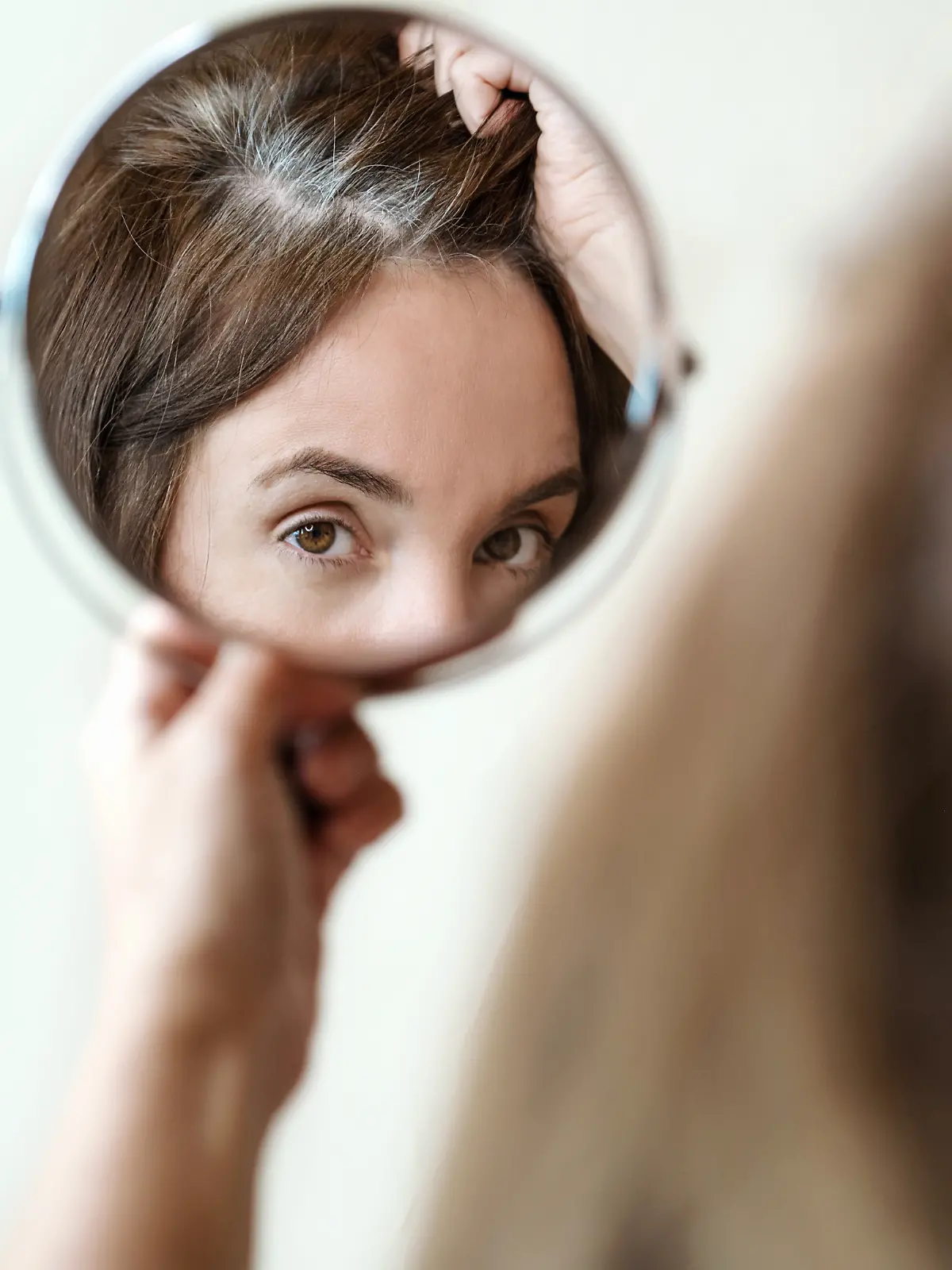 Lebensmittel gegen graue Haare.