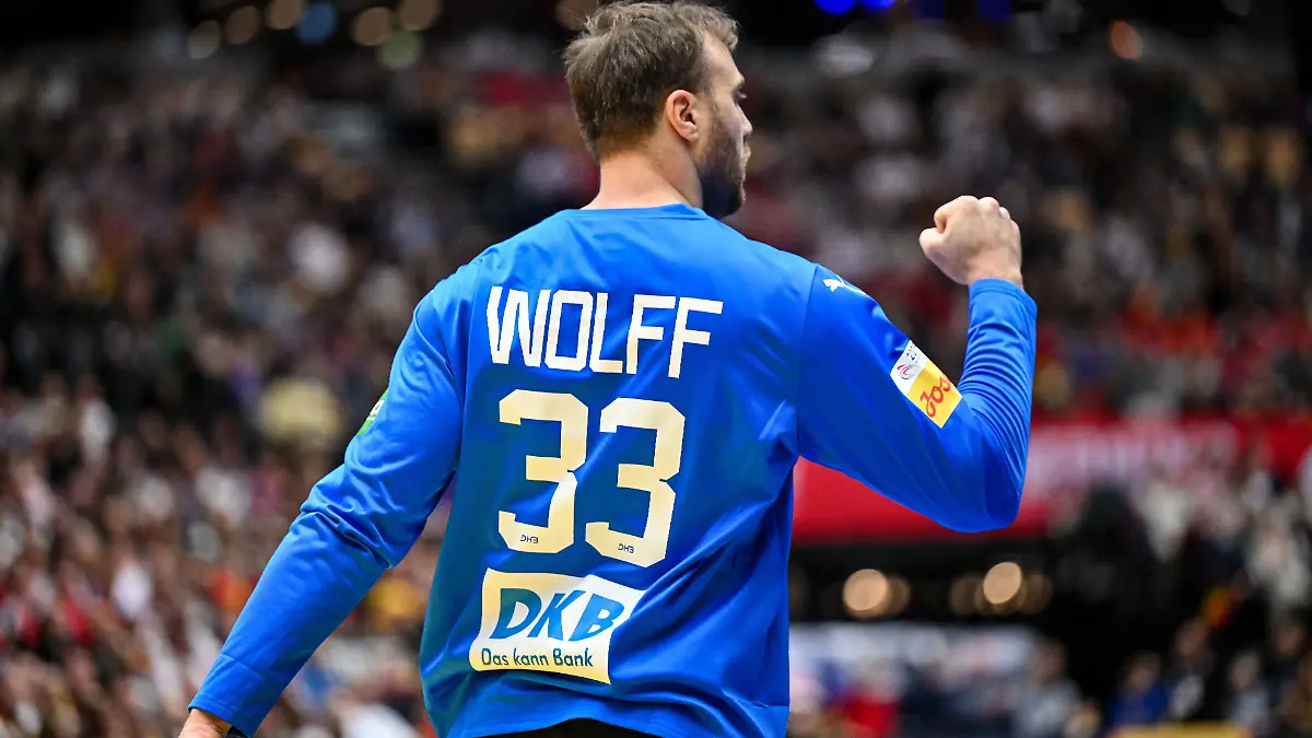 Rückhalt im Tor der deutschen Mannschaft bei der Handball-WM 2025: Andreas Wolff