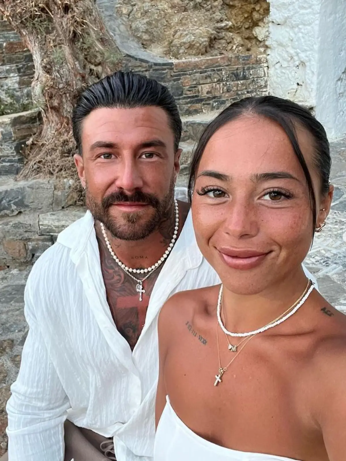 Selfie von Mischa Mayer und seine Vanessa.