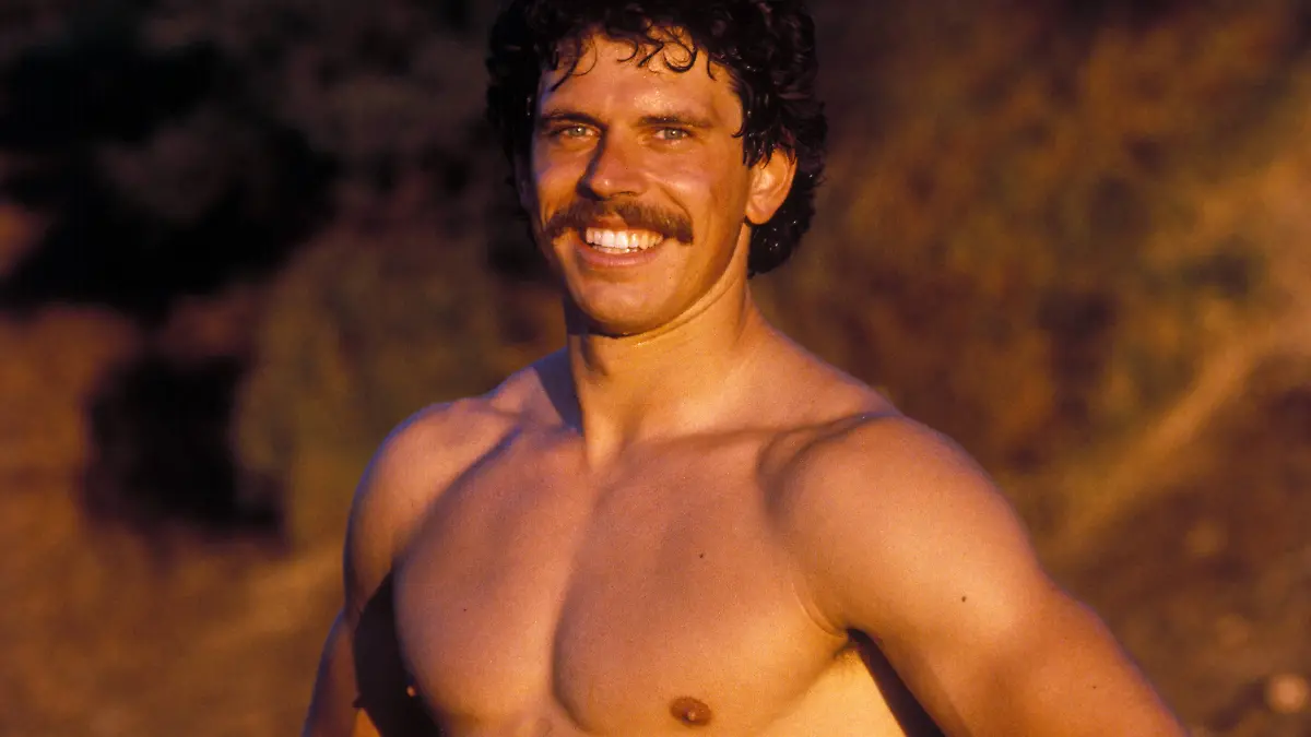Jürgen Hingsen 1984 bei den Olympischen Spielen in Los Angeles.