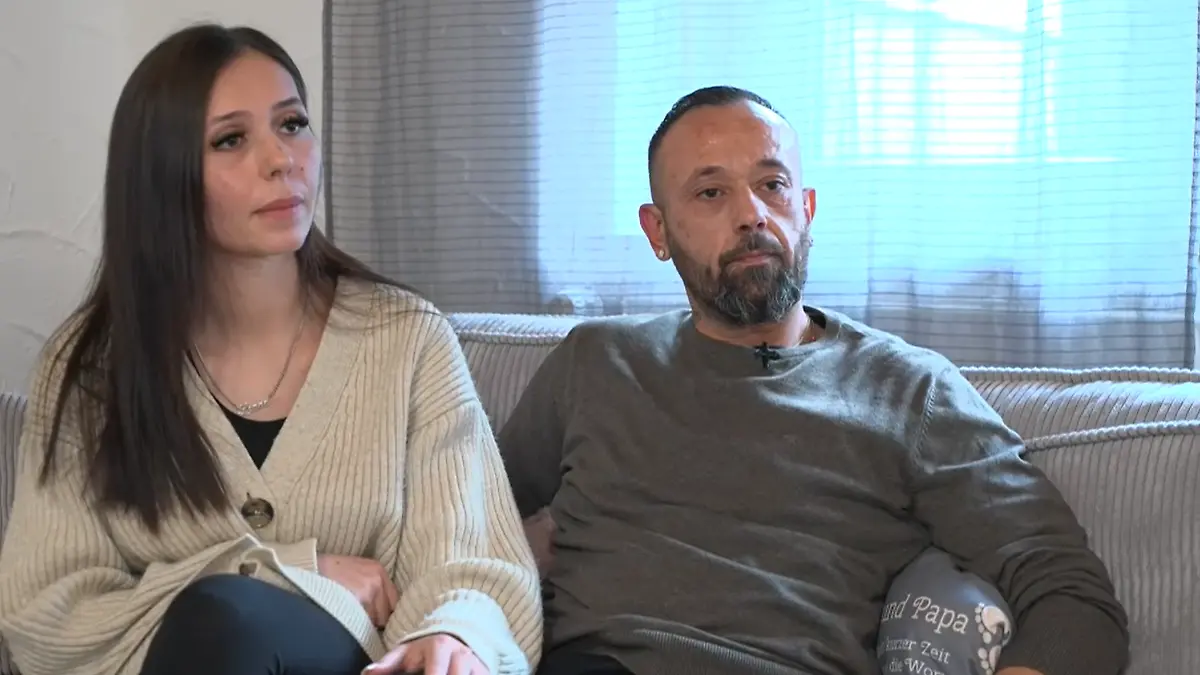 Giulia und ihr Vater Michael Hein.
