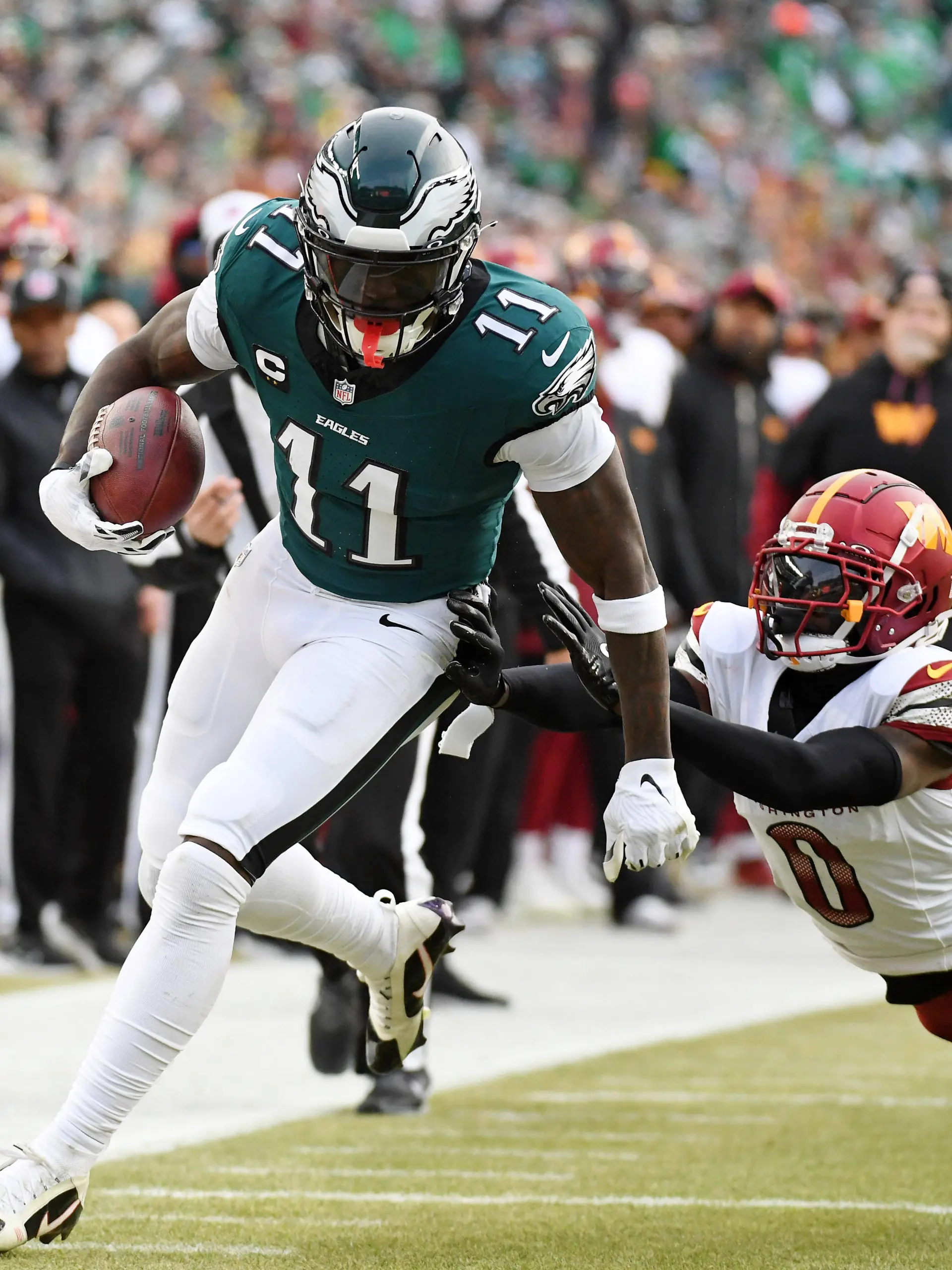Bild zu: "Jalen Hurts und seine Eagles stehen im Super Bowl! "