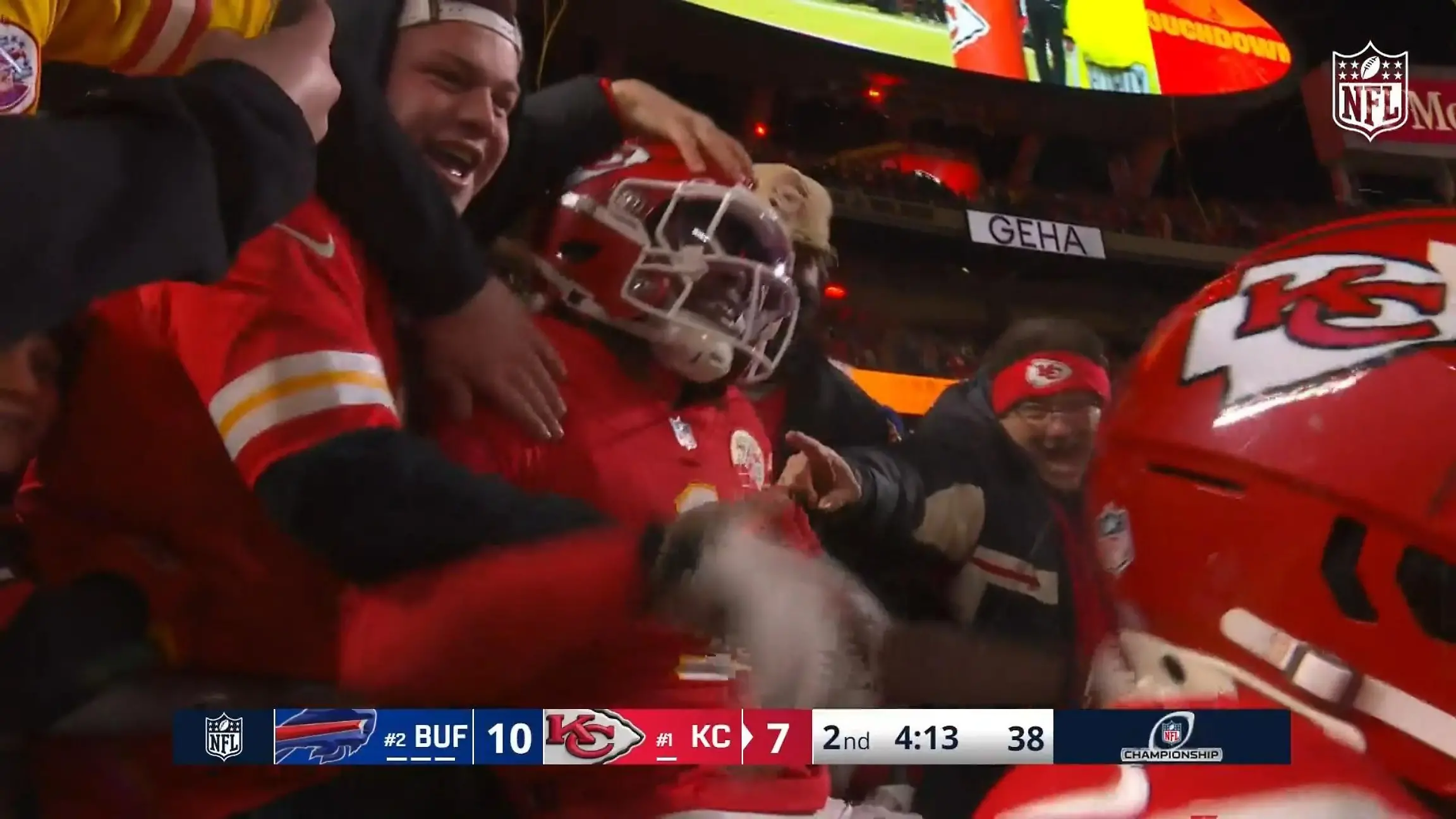 Worthy springt in Endzone - und jubelt wild Kampf um Super-Bowl-Ticket