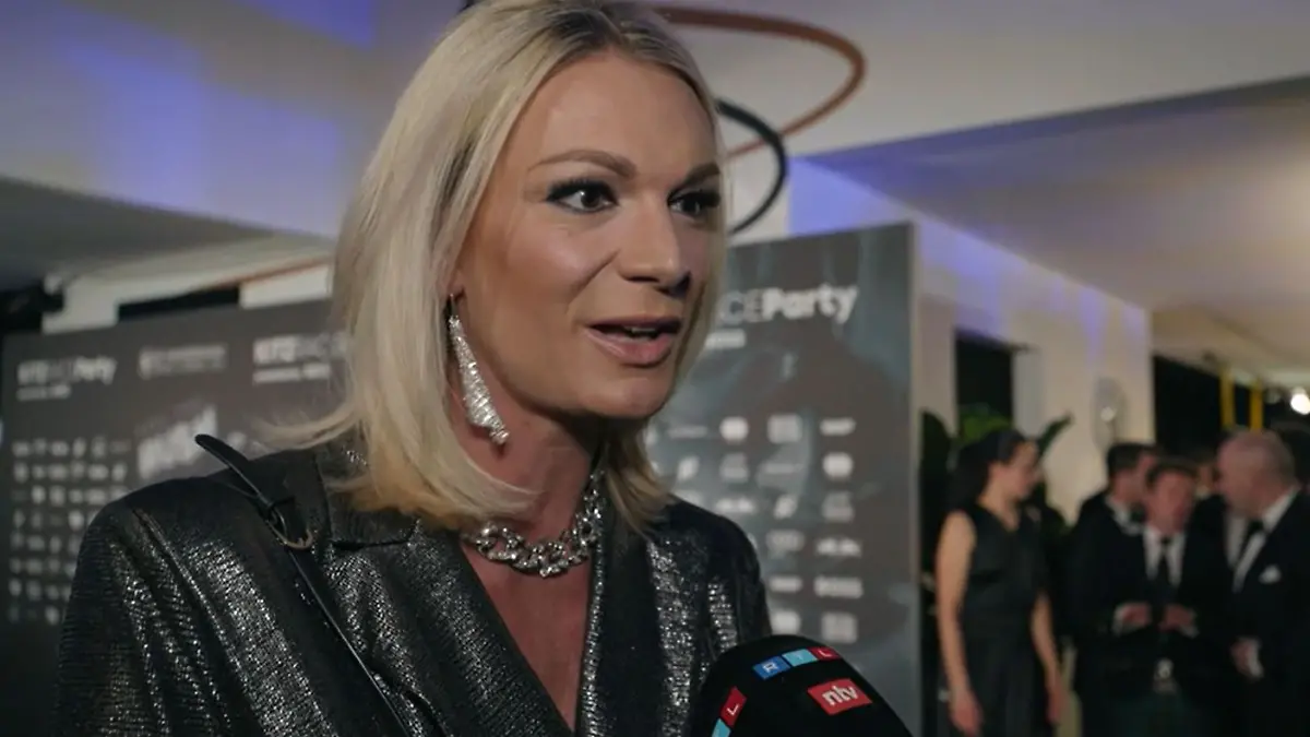 Maria Höfl-Riesch im Gespräch mit RTL.
