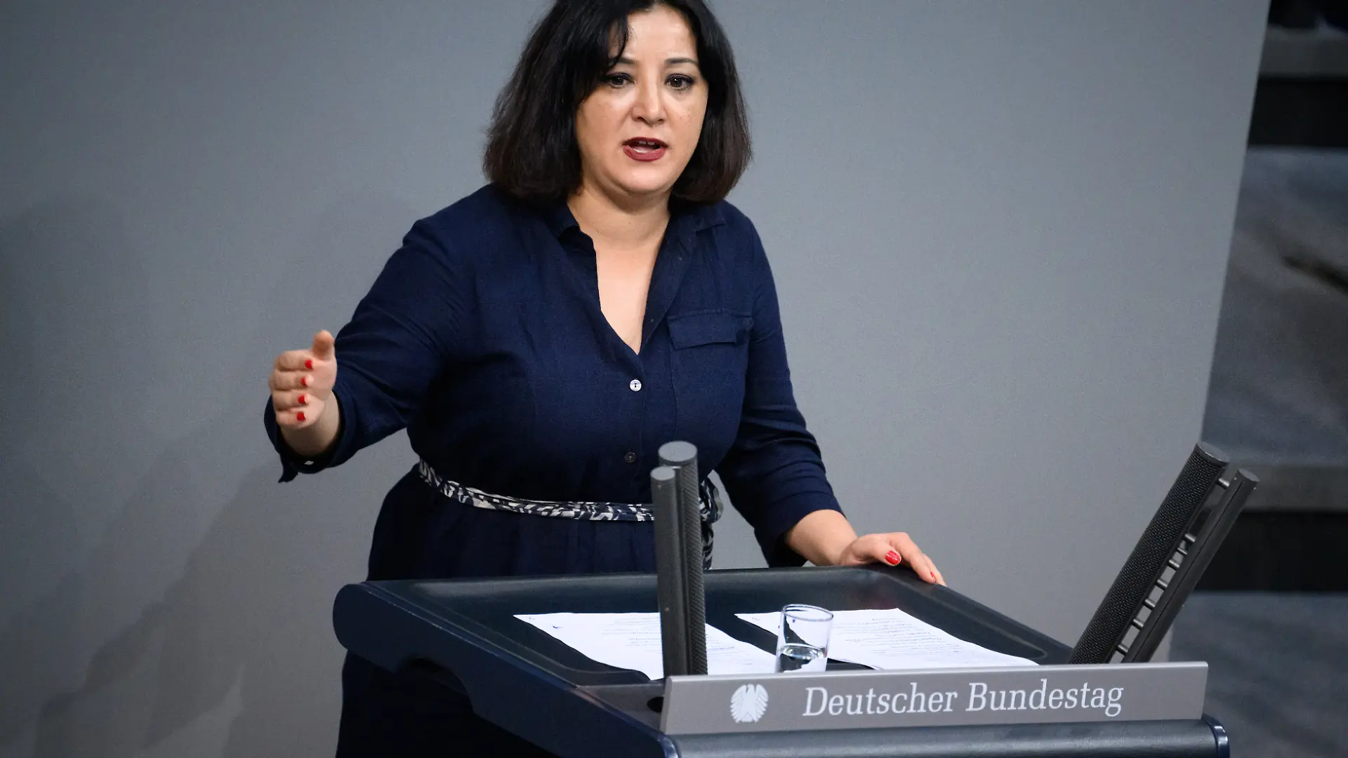 Die Politikerin Gökay Akbulut (Die Linke) wurde am Samstag (25. Januar) in einem Zug mit einer Flasche attackiert.