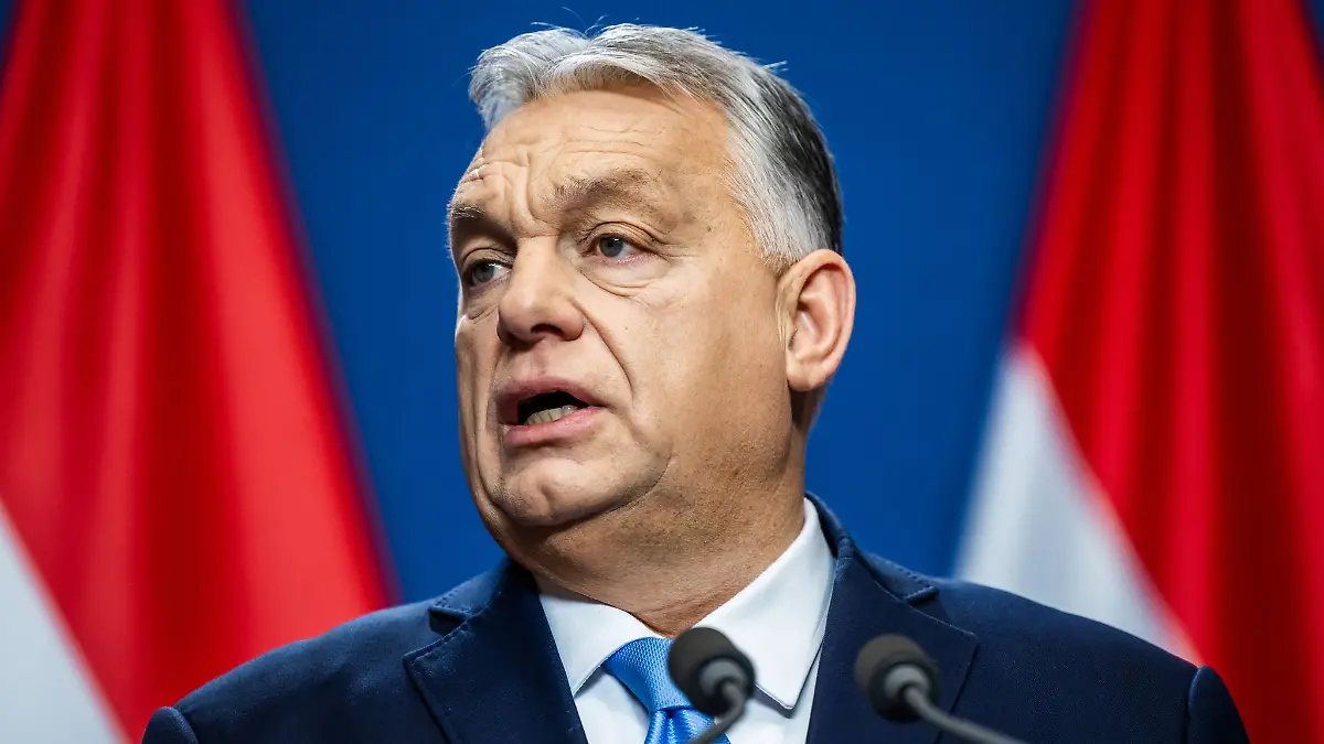 Ungarns Ministerpräsident Viktor Orban blockierte wochenlang eine EU-Entscheidung zur Verlängerung von Russland-Sanktionen. (Archivbild)