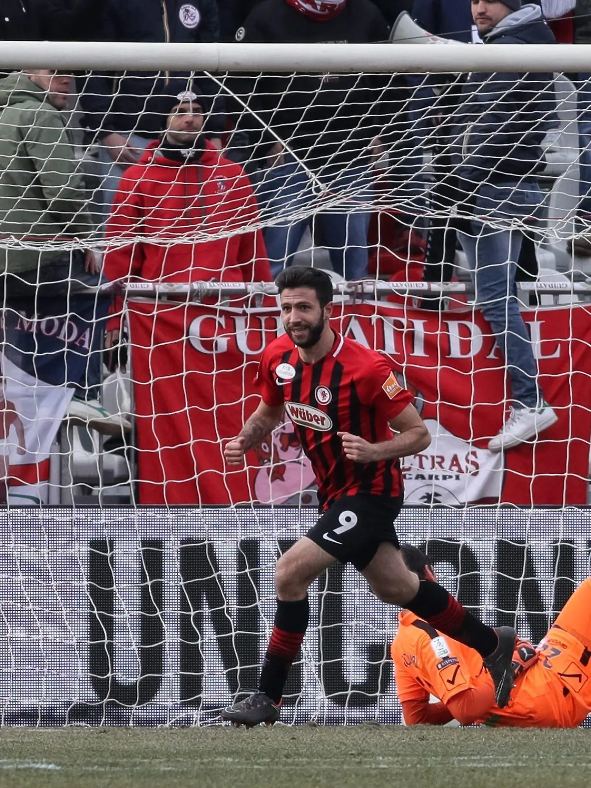Pietro Iemmello during the Serie B match between Carpi and Foggia at Stadio Sandro Cabassi on January 19, 2019 in Carpi, Italy. (Photo by Emmanuele Ciancaglini/NurPhoto)