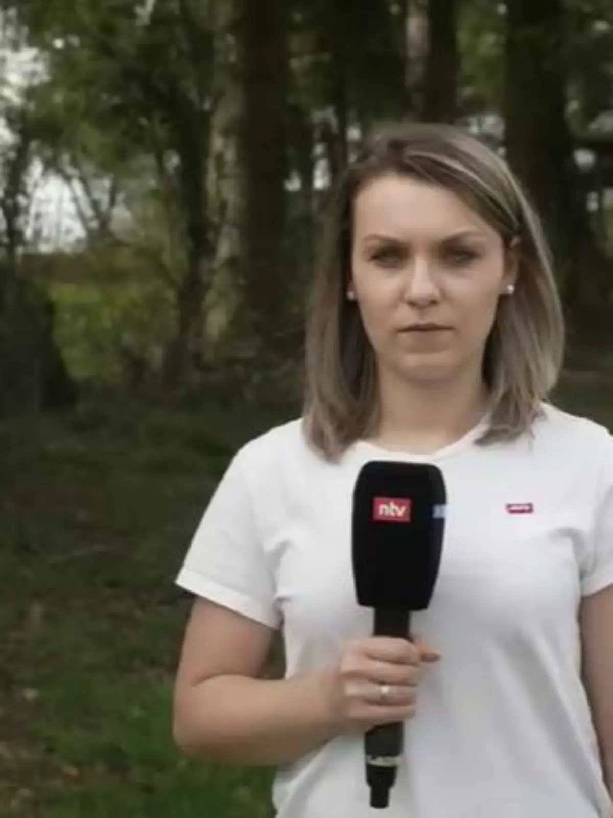 Bild von RTL-Reporterin Larissa Hofmann am Tatort.
