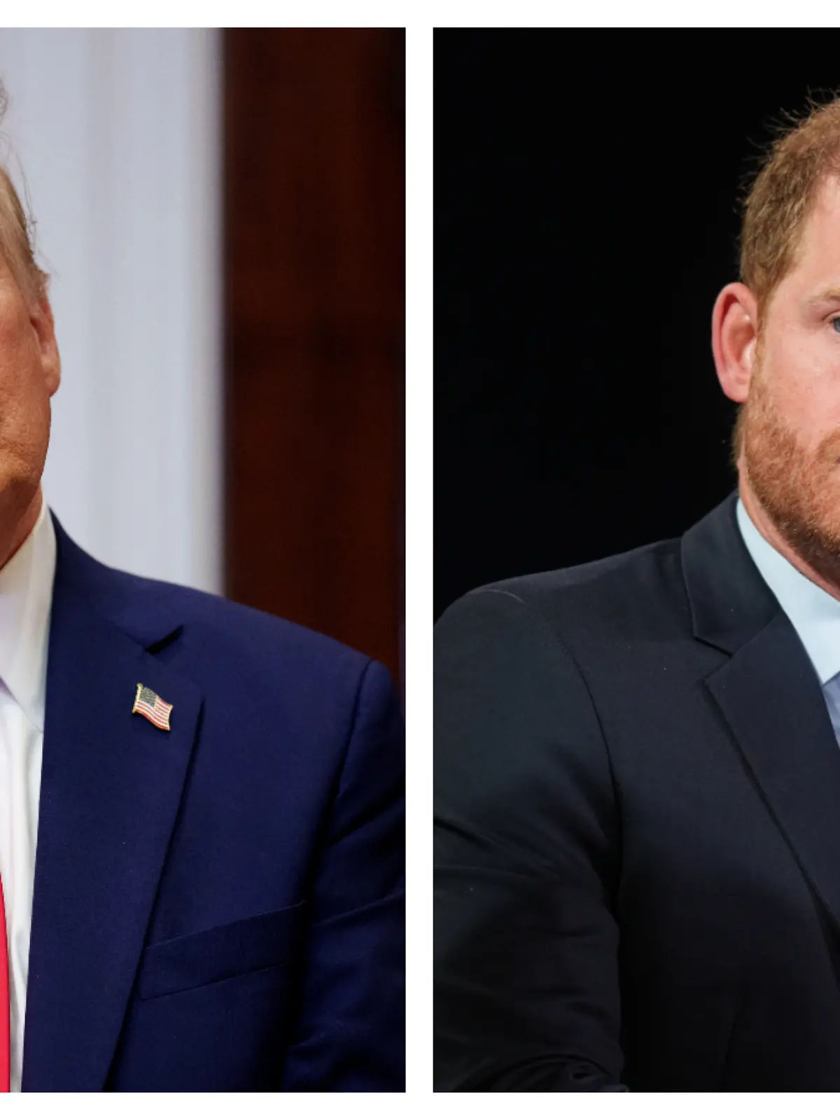 Donald Trump und Prinz Harry