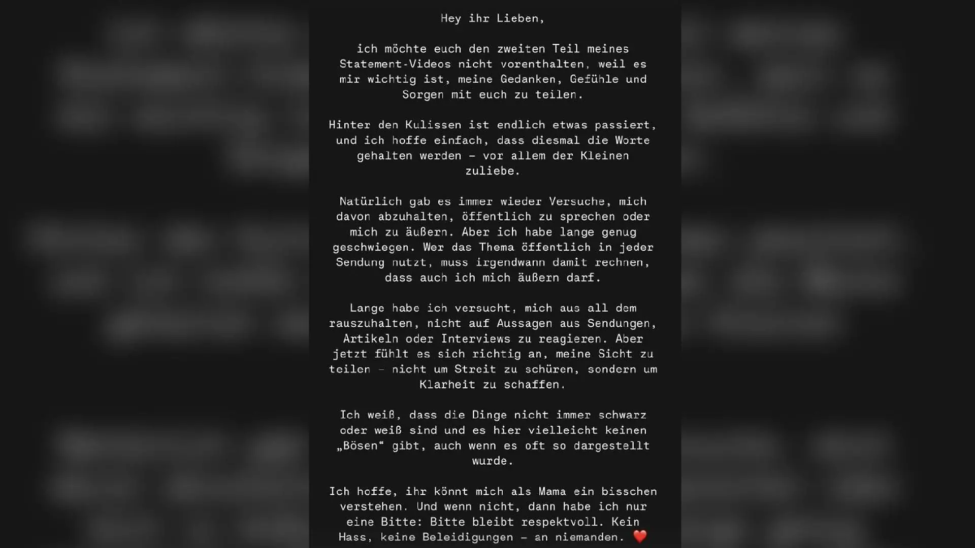 Screenshot Elena Miras Story über Mike Heiter.