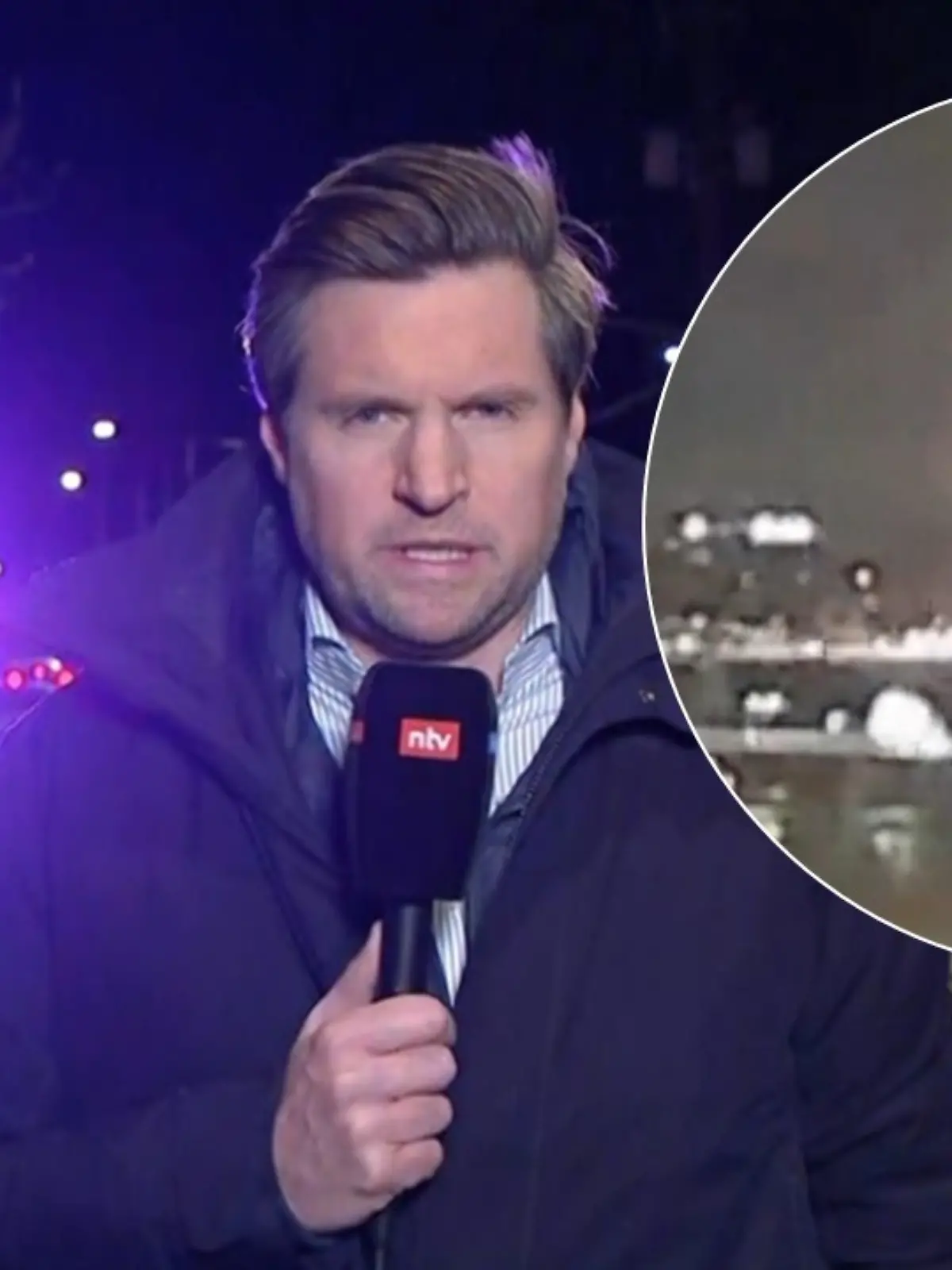 RTL-Reporter Gordian Fritz über den Flugzeugabsturz in Washington (USA)