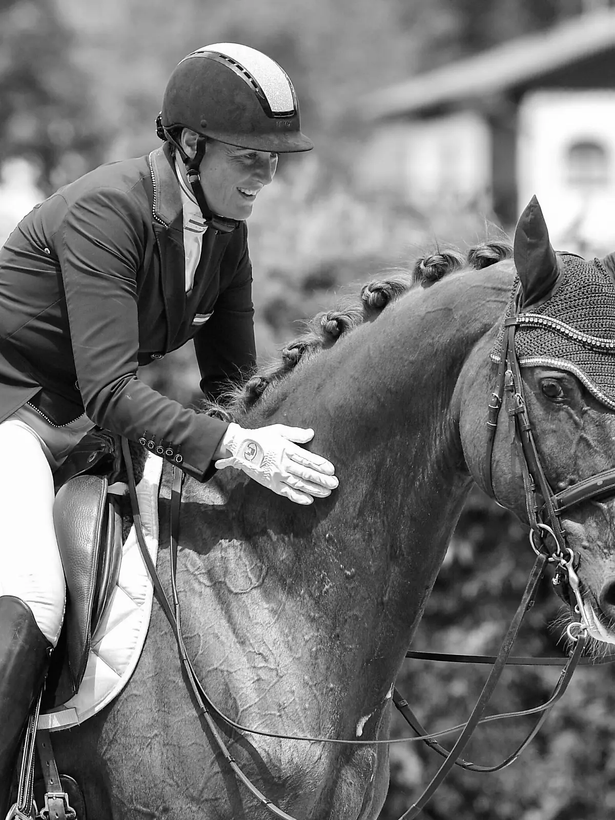 Amanda Hartung auf ihrem Pferd Fürst Flipper beim CDI4 Achleiten Dressage Grand Prix 2021