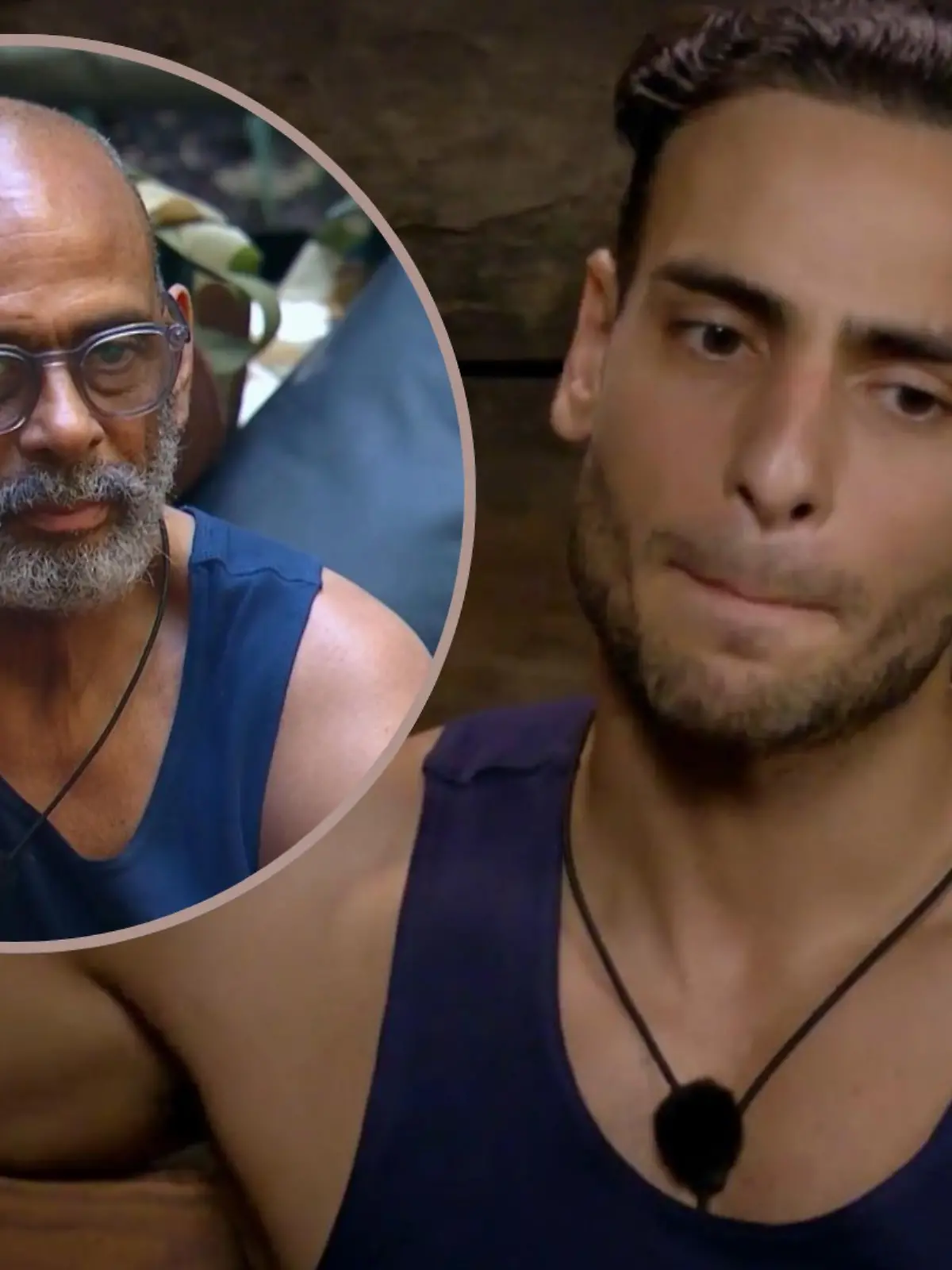 Dschungelcamp-Kandidaten Pierre Sanoussi-Bliss und Timur Ülker
