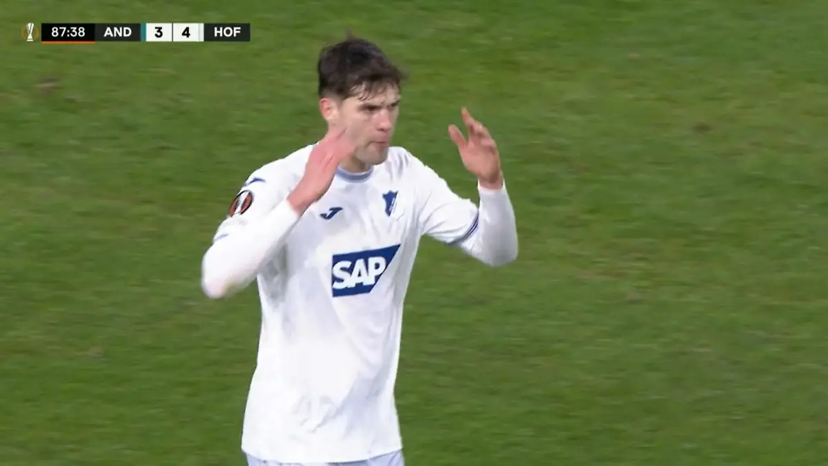 Nur noch 4:3 für Hoffenheim - Anderlecht bleibt dran! Lebenszeichen von Anderlecht