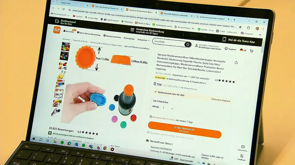Online-Billigplattformen sollen strenger kontrolliert werden Bundesregierung hat Temu und Co. im Visier