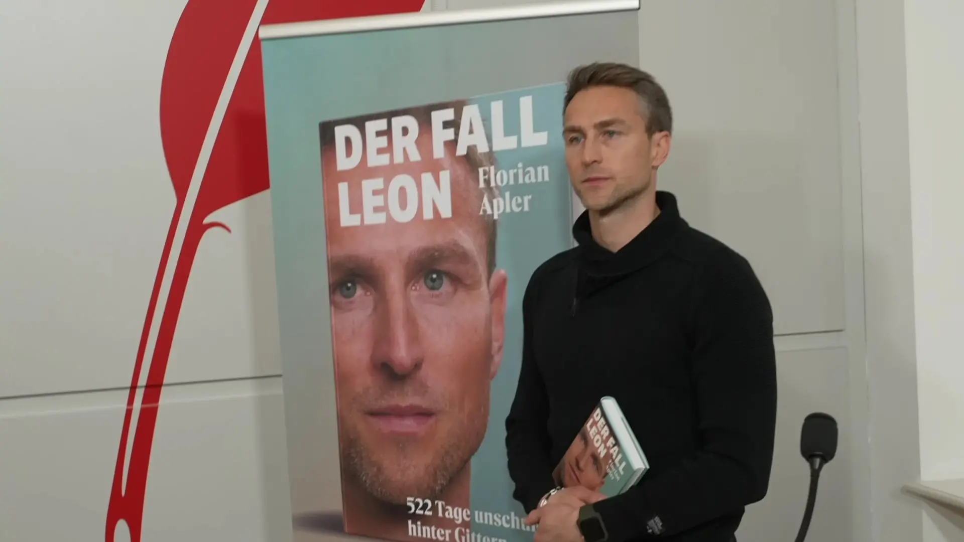 Florian Apler stellt sein Buch „Der Fall Leon” vor