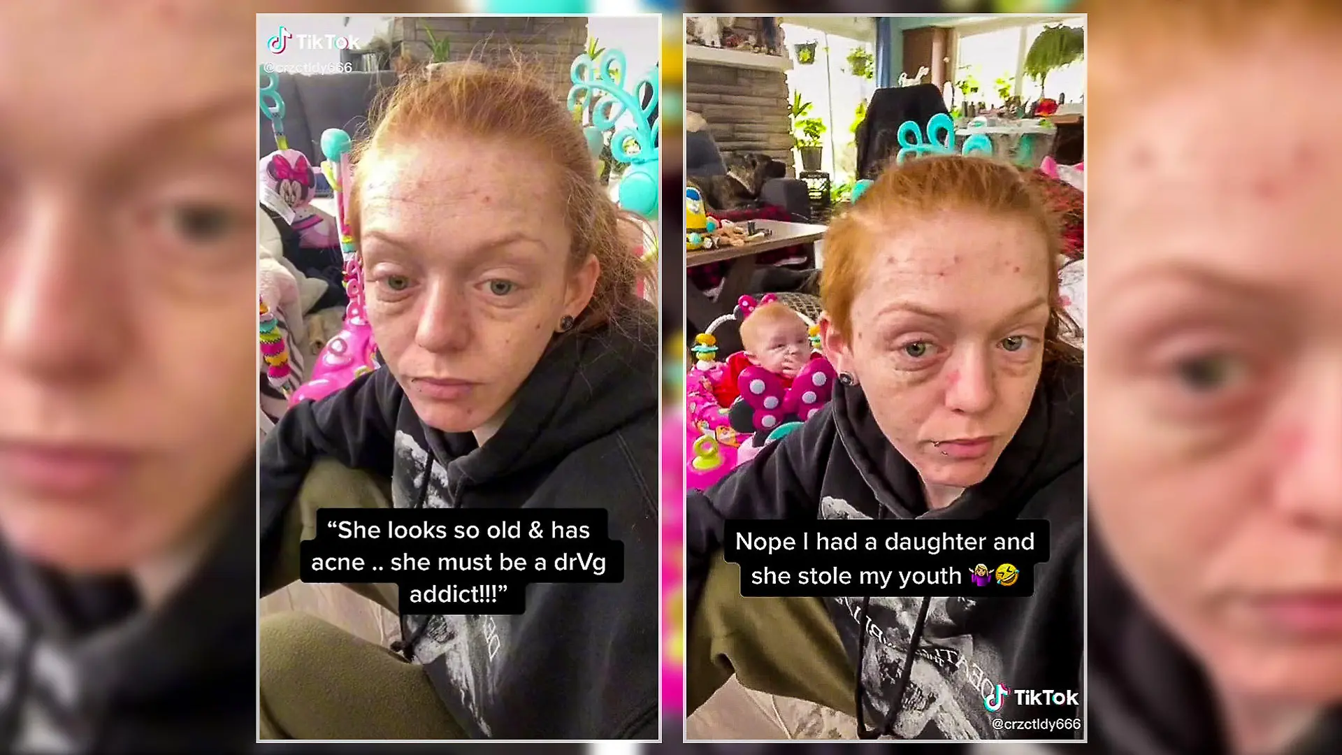 Kendra Sykes gibt ihrer Tochter die Schuld für ihr Altern.