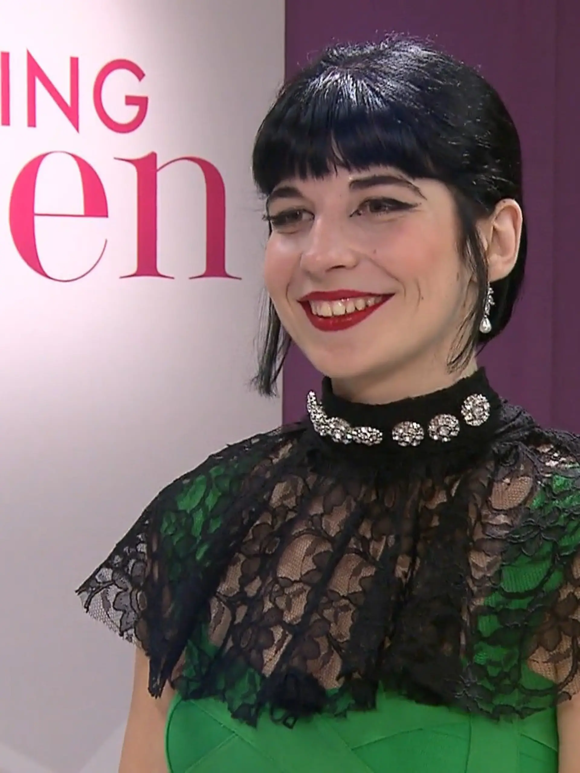 Bild zu: "Beim Outfit hat Luisa es richtig krachen lassen"
