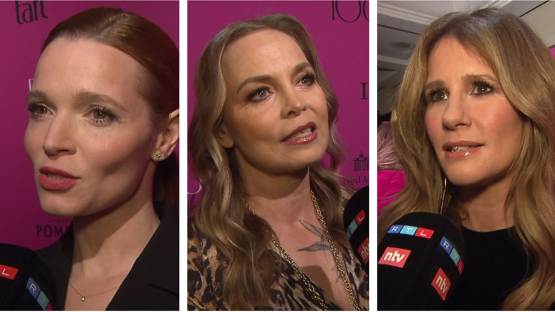 Karoline Herfurth, Regina Halmich, Mareile Höppner