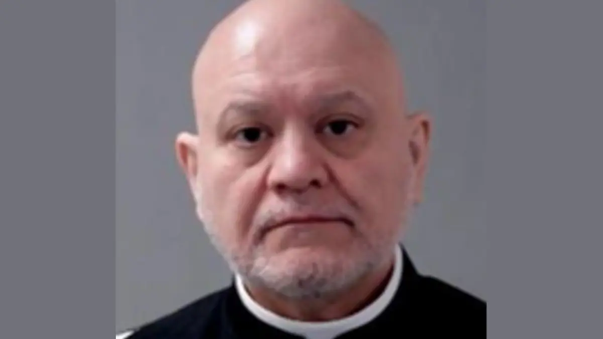 Pater Carlos Martins auf einem Polizeifoto.