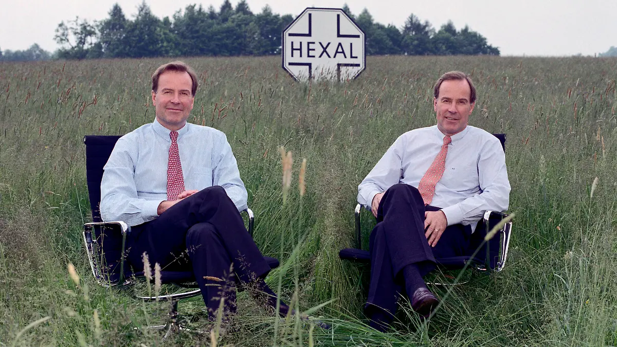 Dr. Thomas und Dr.Andreas Strüngmann - Vorstand der Hexal AG (Foto: picture alliance / Andreas Pohlmann / STOCK4B / VisualEyze)