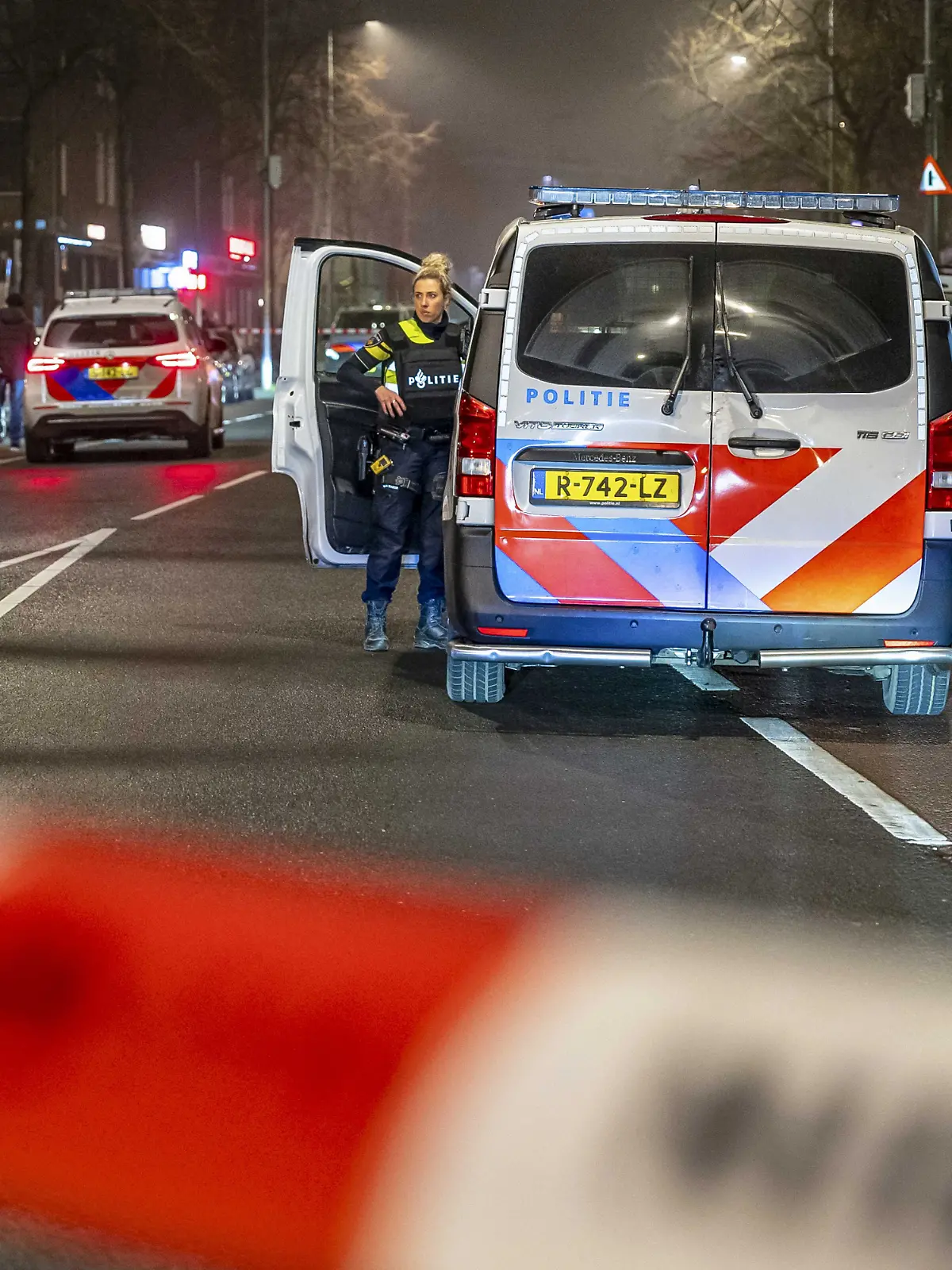 Nächtlicher Polizeieinsatz in den Niederlanden (Symbolfoto)