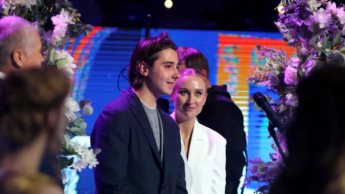 Alexander Shevchenko und Anastasia Potapova.