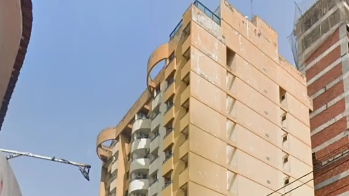Die Pornodarstellerin stürzte von einem Balkon dieses Hotels.