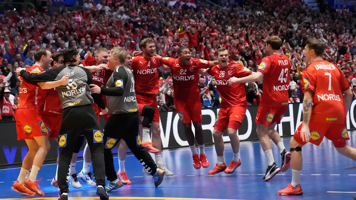 Gold, Gold, Gold, Gold! Dänemarks Handballer haben zum vierten Mal in Folge den WM-Thron bestiegen.