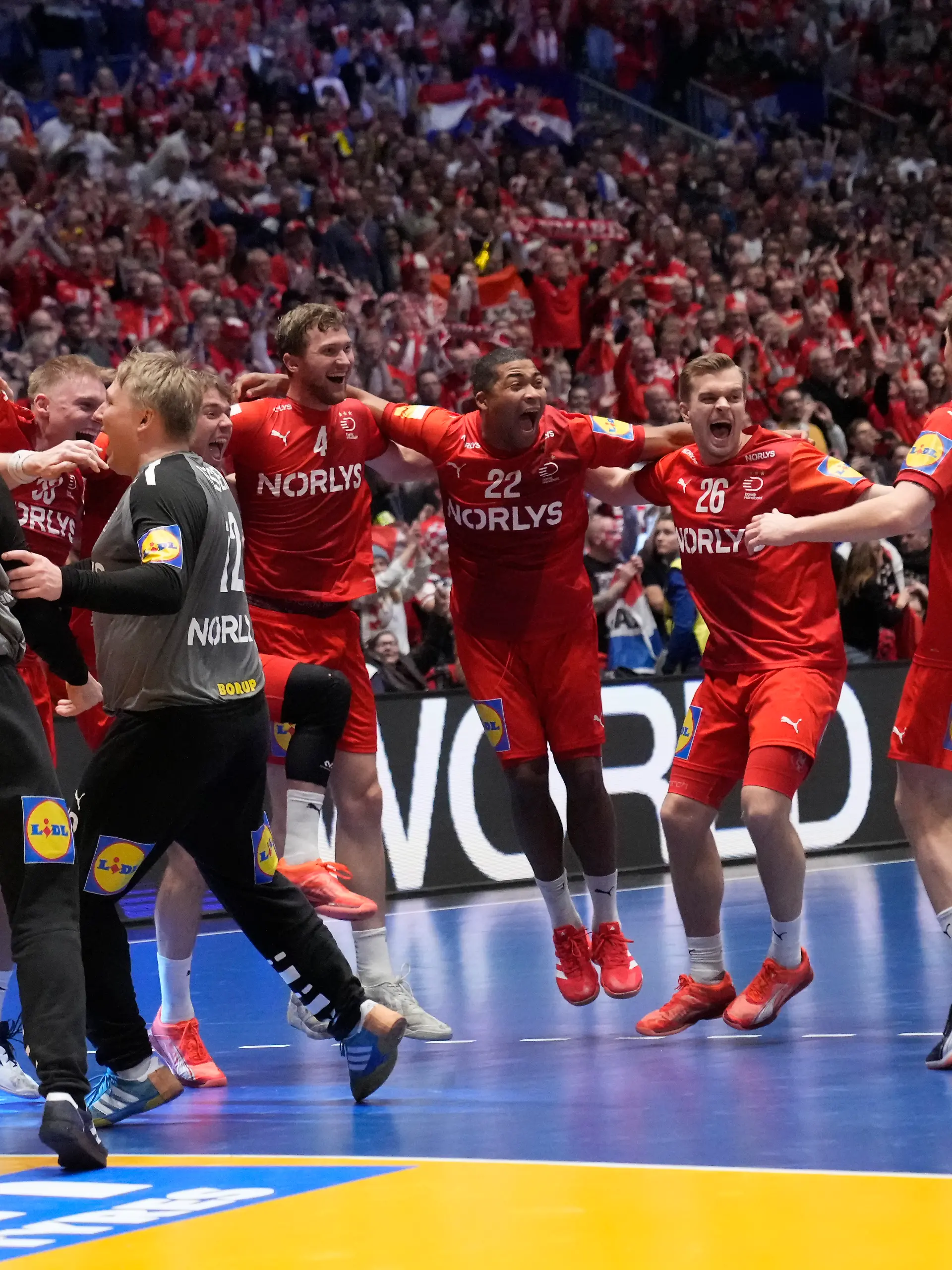 Gold, Gold, Gold, Gold! Dänemarks Handballer haben zum vierten Mal in Folge den WM-Thron bestiegen. 