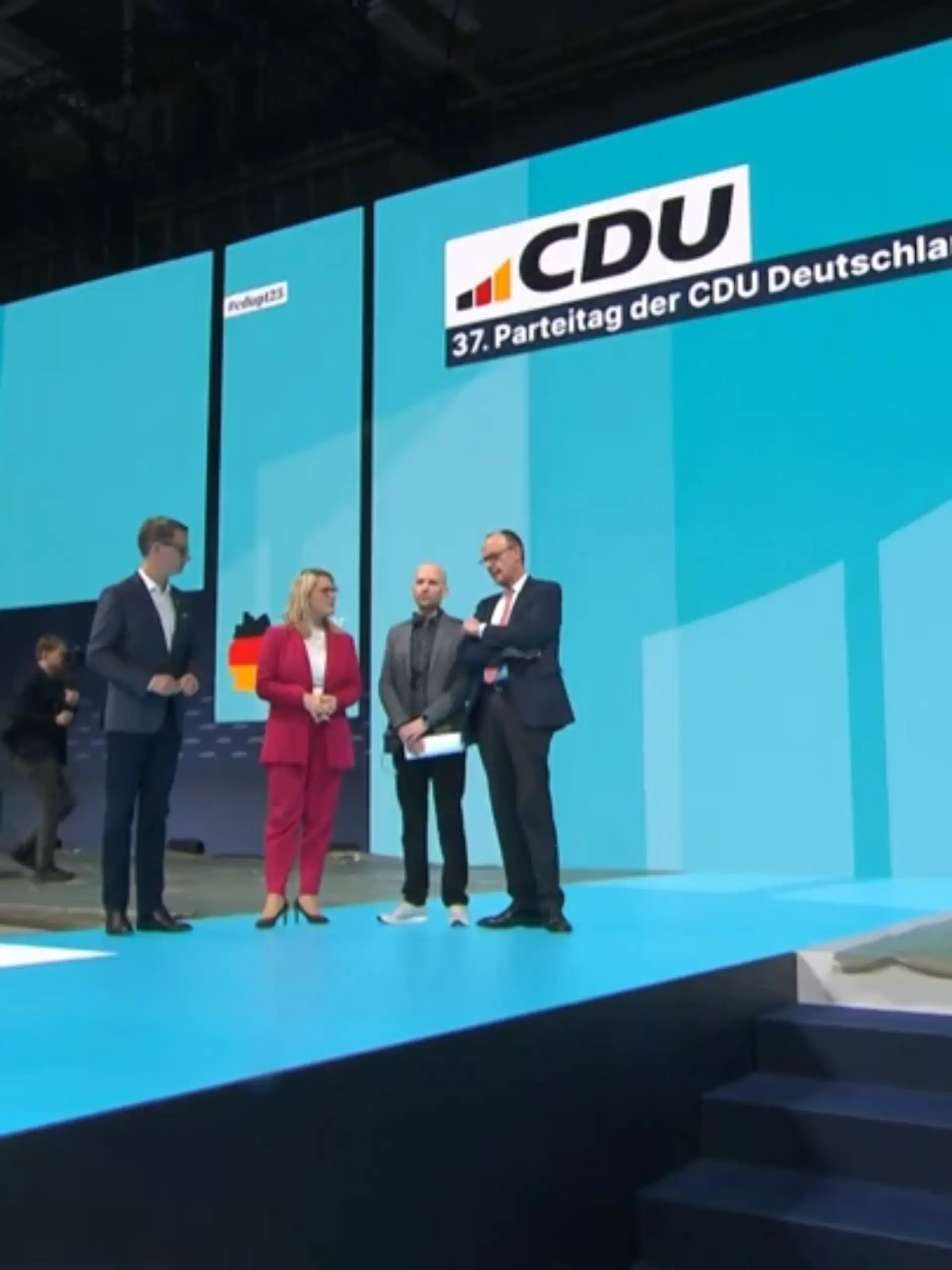 Friedrich Merz auf dem CDU-Parteitag in Berlin