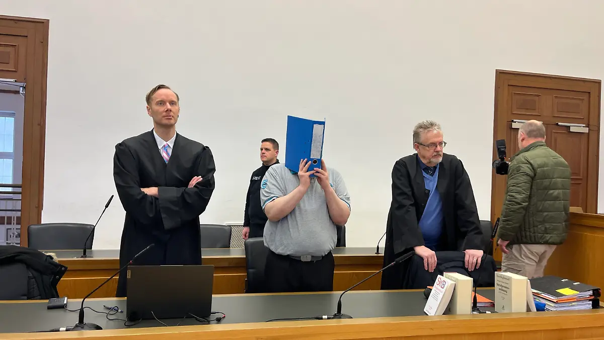 Jan Heiko P. muss sich vor dem Landgericht Gießen verantworten.