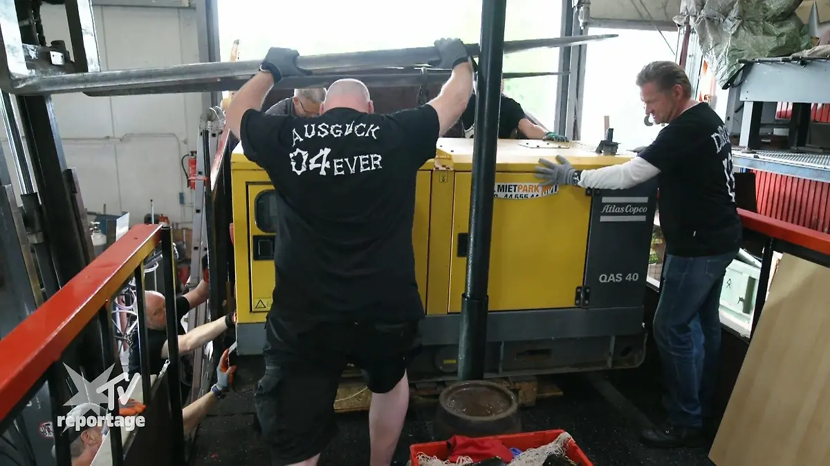 So wird die Musik für den Umzug sichergestellt Kirmespiraten in Aktion