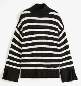 Gestreifter Pullover