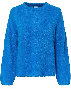 Pullover in Meeresblau
