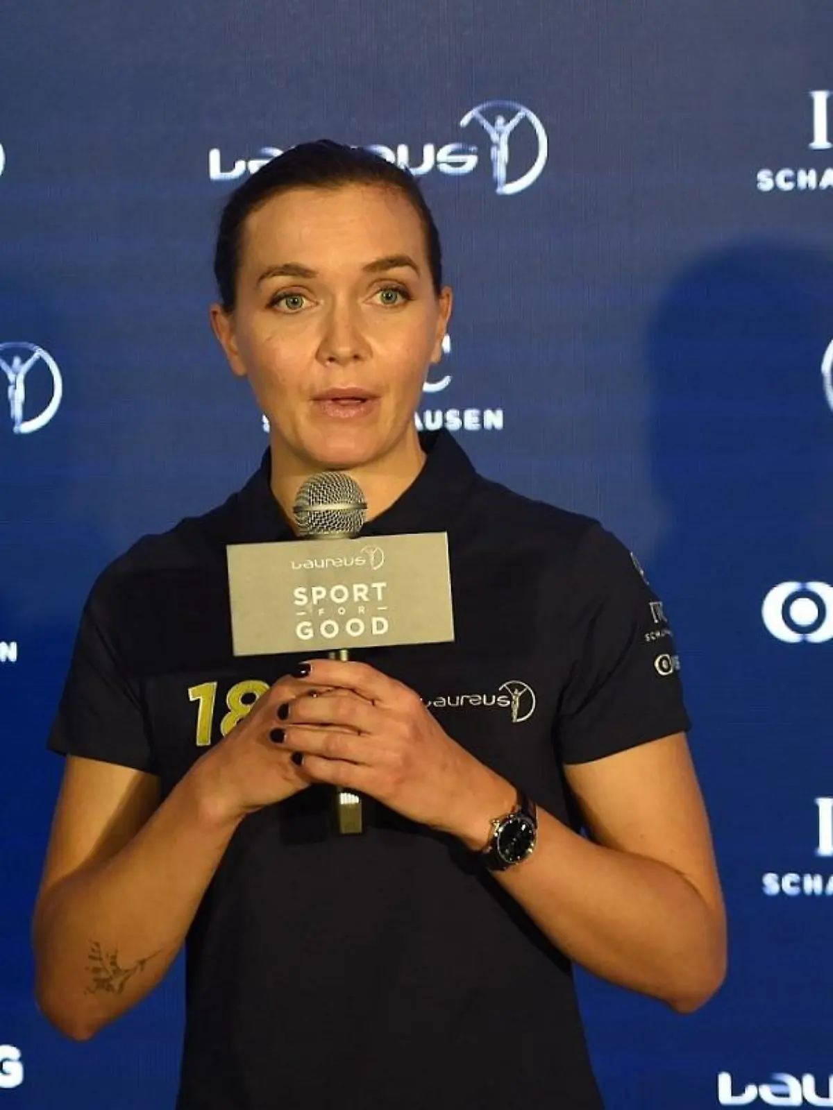 Laureus Ambassador Victoria Pendleton attends the Laureus Hong Kong Ambassador Announcement ceremony at Mercedes Me Store in Hong Kong, China, 4 December 2018. *** Local Caption ***