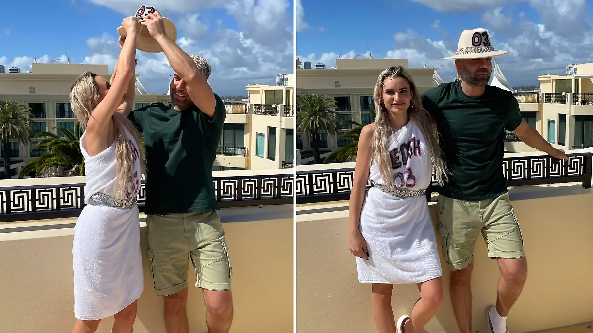 Rafi Rachek und Malena Riester haben sich angefreundet.