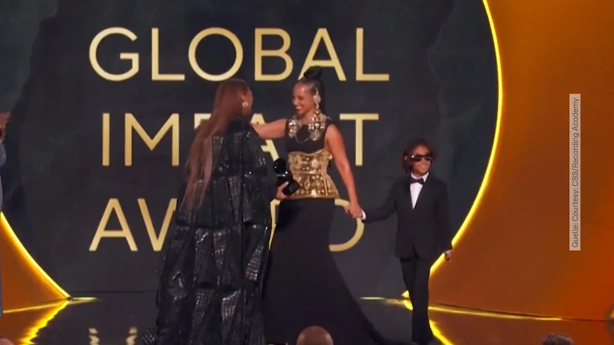 Insbesondere die VIP-Kinder kamen eine große Grammy-Repect!