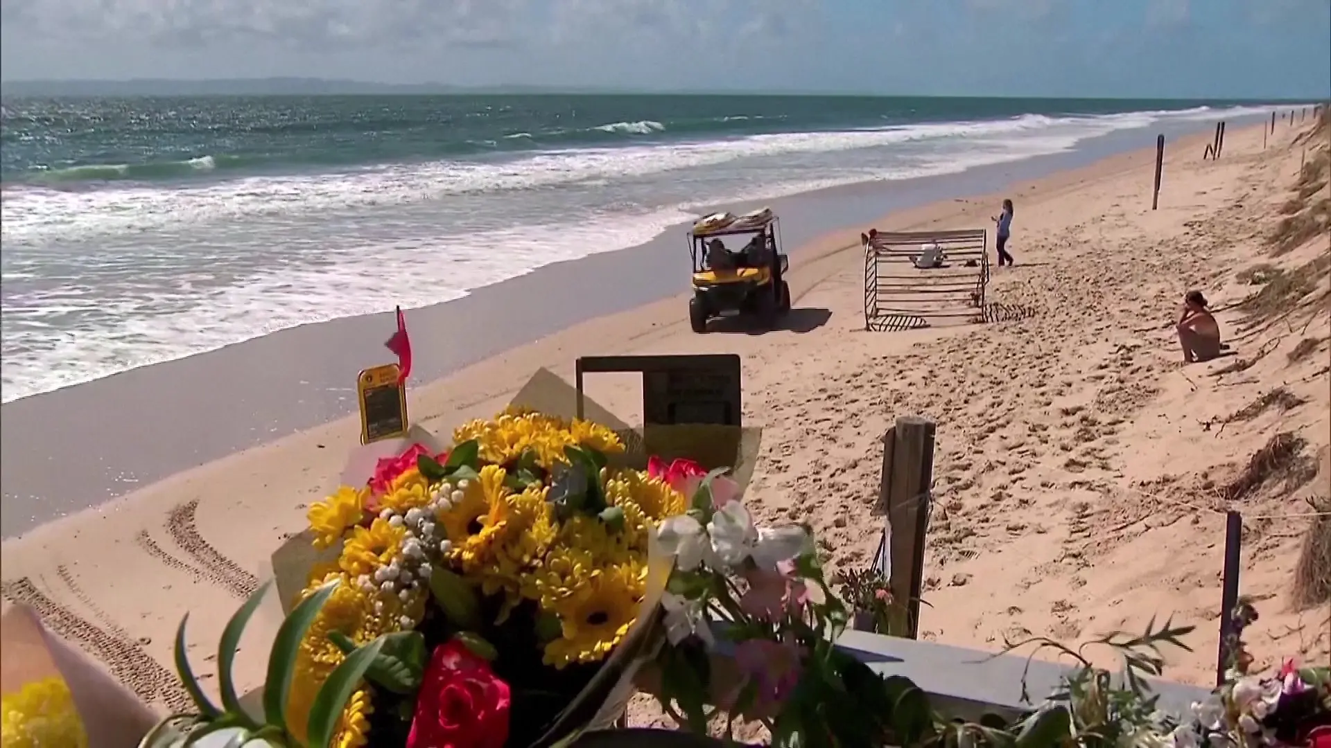 Haiangriff Woorim Beach (Australien)