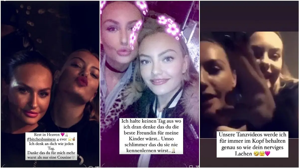 2017 starb Cheyenne Ochsenknechts Cousine bei einem Sturz aus dem Fenster.