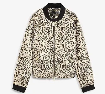 Leoprint-Blouson