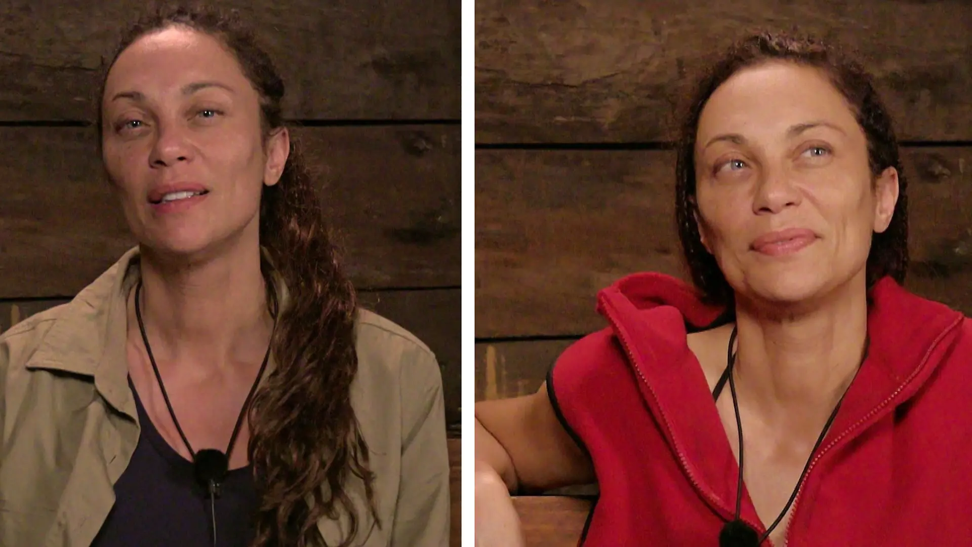 Lilly Becker am Anfang des Dschungelcamps und nach elf Tagen.