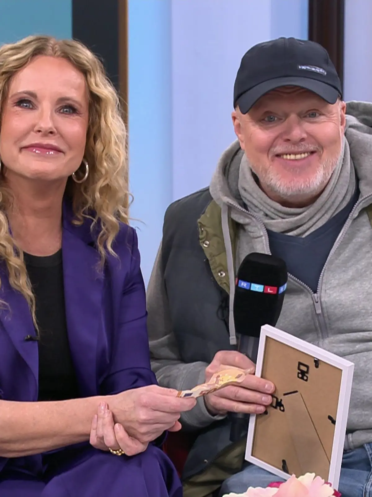 Stefan Raab bei Katja Burkard